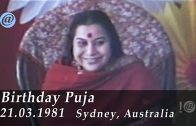 1981.03.21 !@-Birthday Puja – Sydney Australia