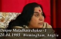 1985.04.20 Despre Muladhara chakra – 1 – Fragment – Birmingham, Anglia