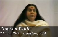 1983.09.21 Program Public – Houston, SUA