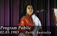 1983.03.02 Program Public – Perth, Australia