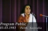 1983.03.03  Program Public – Perth, Australia