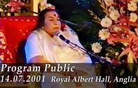 2001.07.14 Program Public – Royal Albert Hall, London, Anglia