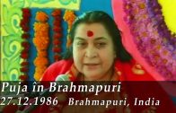 Puja in Brahmapuri 1986